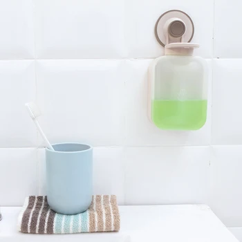 

Liquid Soap Dispenser Wall Sanitizer Shampoo Dispensers Hand For Sink Bathroom Washroom Hotel Shower Bath