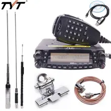 2020 1806A TH-9800 Plus transceptor TYT Pro 50W 809CH Quad Band Dual Display Repetidor Scrambler VHF UHF Carro Móvel rádio TH9800