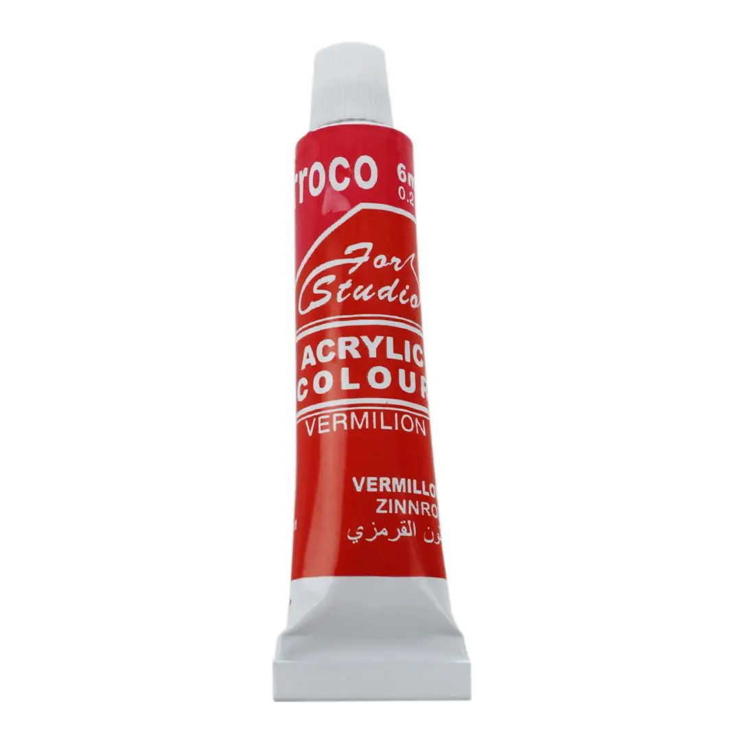 

6 ML 12 Colors Professional Acrylic Paints Set Hand Painted Wall Painting Textile Paint Brightly Colored Art Supplies Brush