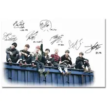 TaaWaa Kpop Bangtan Boys BTS Art Silk Poster 16x24 24x36 inch HD Image Painting Picture for Home Decor Wall Art Decoration TaaWaa Kpop Bangtan Boys BTS Art Silk Poster 16x24 24x36 inch HD Image Painting Picture for Home Decor Wall Art Decoration