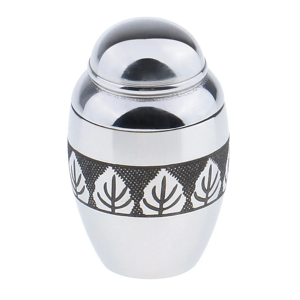 

Mini Stainless Steel Pet Urn Keepsake Cremation Miniature Funeral Box Pet Ash Holder for Pet Dog Cat Ashes Funeral Urn