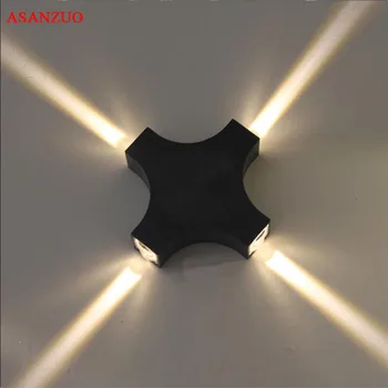 

12W LED Wall Lights creative light effect hotel KTV party beam wall lamps aisle wall decoration lighting fixture