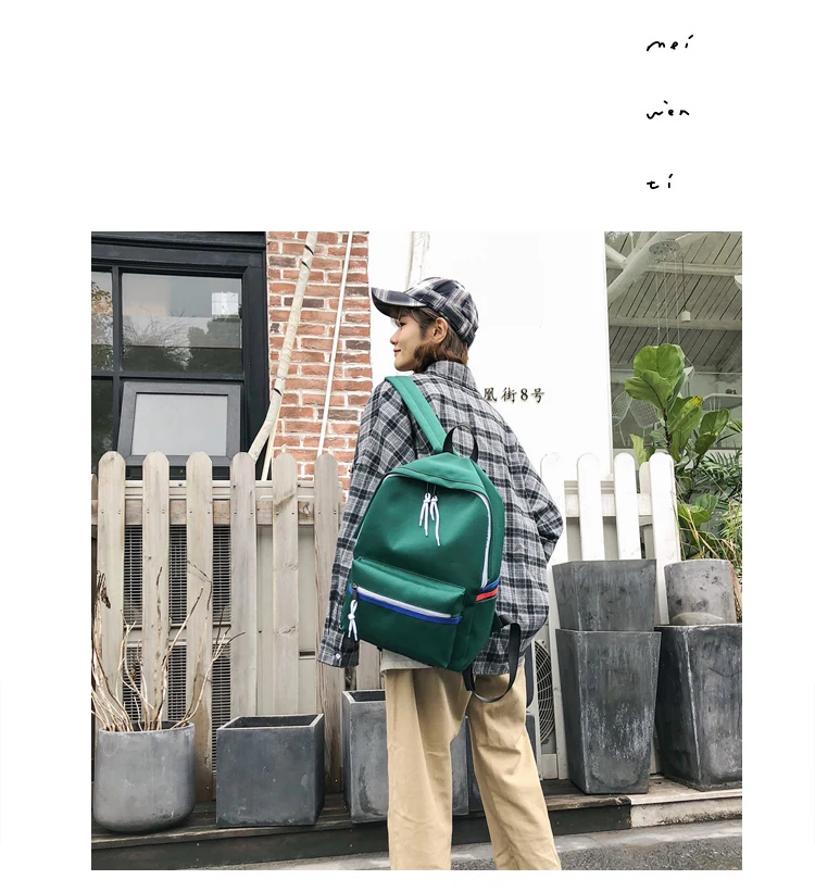Menghuo Women Backpack Waterproof Nylon School Bags for Teenager Girls Female Preppy Style Small Backpack Mochilas Women Bag New_33-1_13