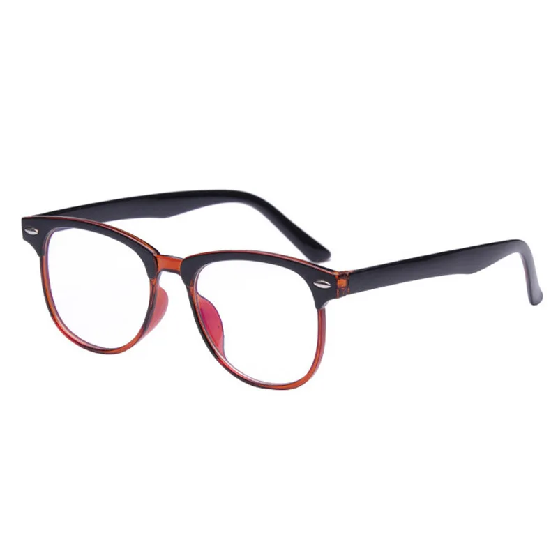 2016 Retro Rivet Green film lens Optical Plain Mirror Eyeglasses Frames