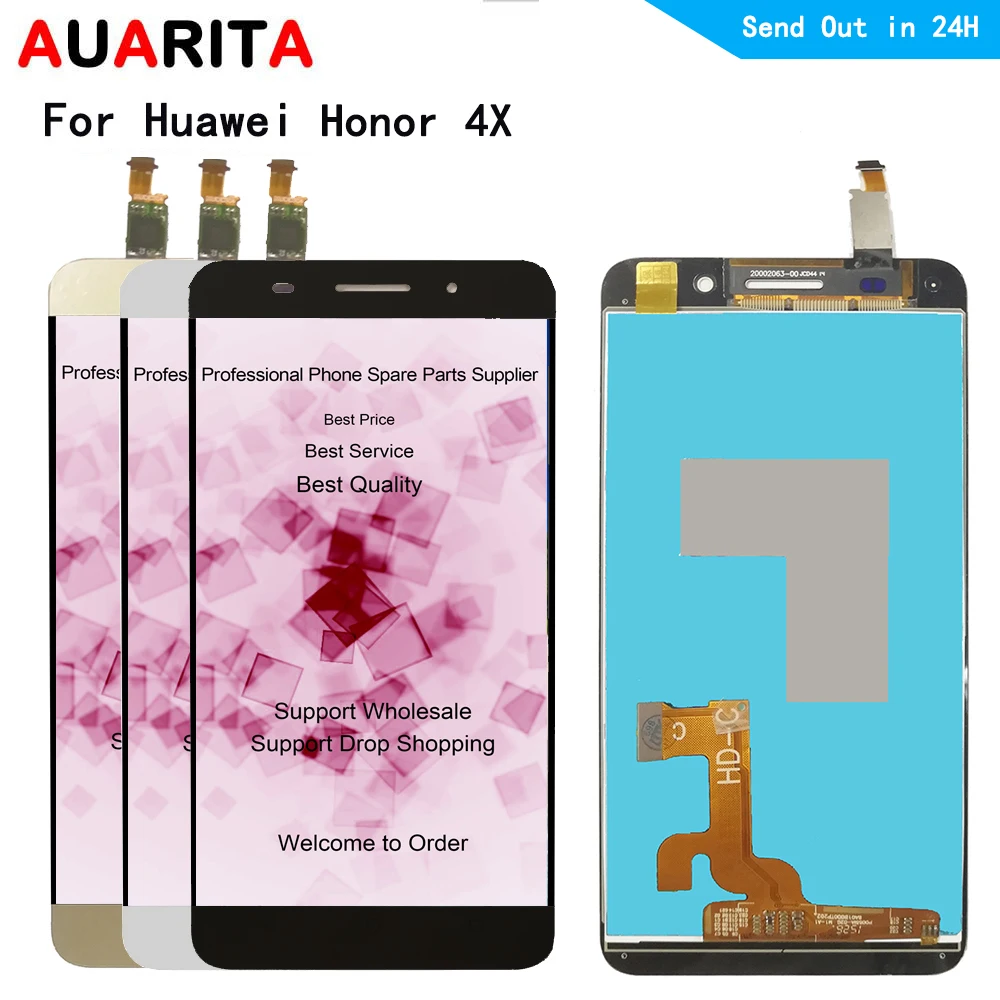 

LCD For Huawei Honor 4X honor 4 X Che2-L11 CHE2 UL00 lcd display screen with touch panel screen with frame digitizer assembly