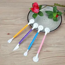 4 шт помадка торт ручка Декор набор Цветок Sugarcraft стеки для кухни, выпечка тортов инструменты для украшения