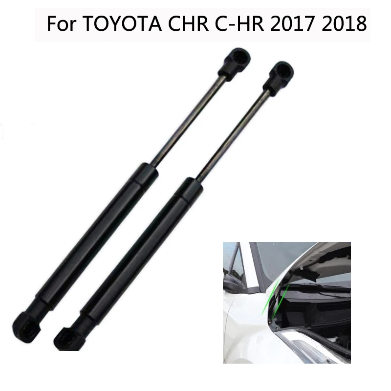

2x Hood Damper Lift Strut Support Rod Hydraulic Hood Jackstay For TOYOTA CHR C-HR 2017 2018
