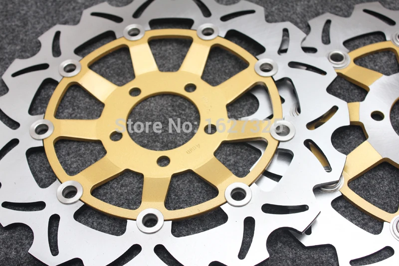 Par De Rotores De Disco De Freno Delanteros Tipo Onda Para Kawasaki ZX12R 2004-2006 – Exotic Motorsports