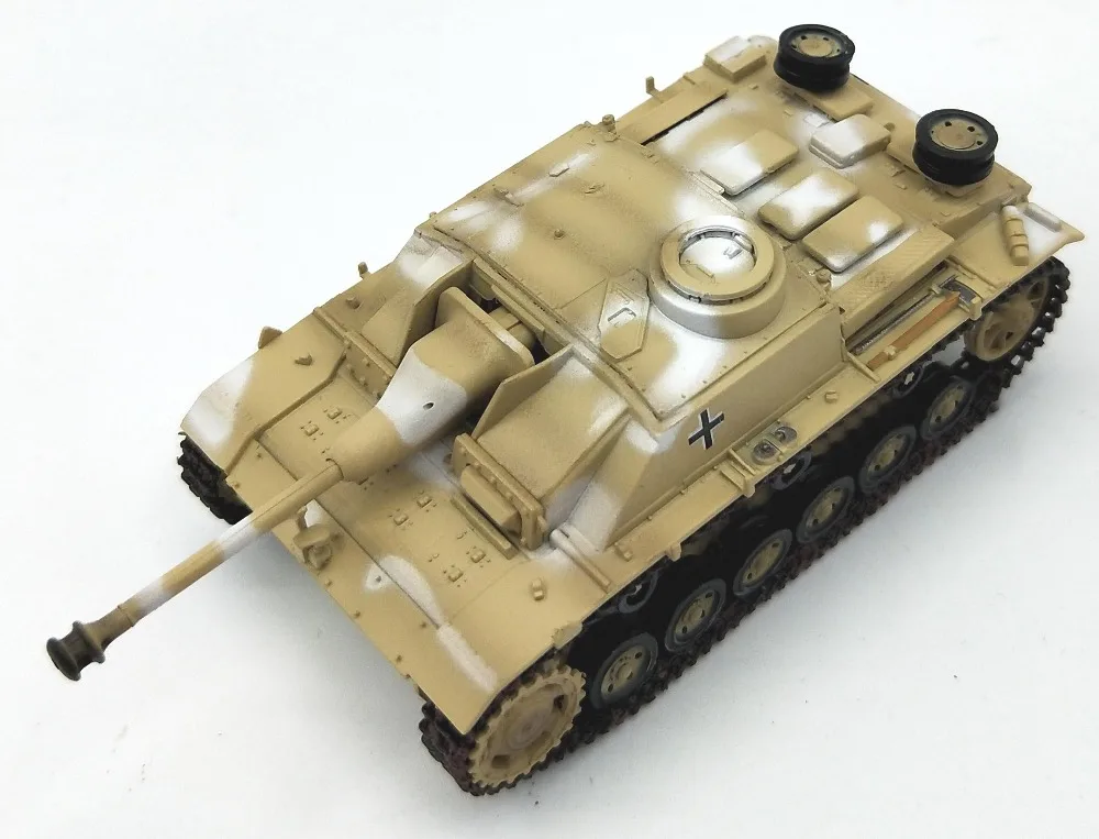 1: 72 немецкая армия 1944 зимняя картина № три штурмового танка G труба ручной работы 36155 Коллекционная модель