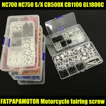 

Universal Motorcycle Fairing Bolts Screw Moto Spring Bolts For HONDA NC700 NC750 S X CB500X CB1100 GL1800C