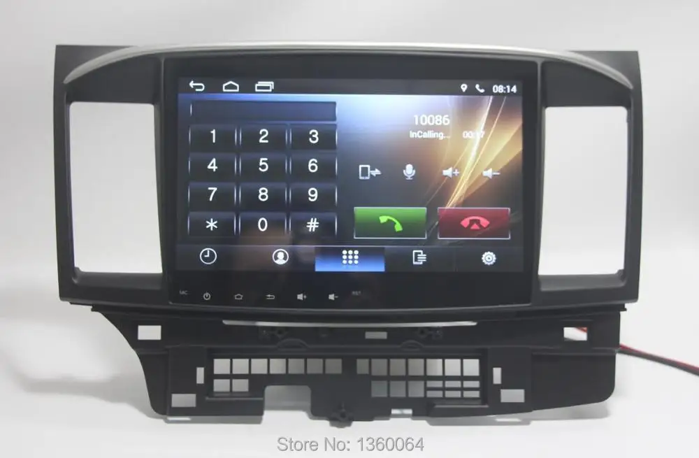 Best Nedehe 2G+32G Octa Core Android 8.0 Car Radio Stereo For Mitsubishi Lancer 2008- 2010 2011 2012 2014 2015 Car GPS Navigation 7