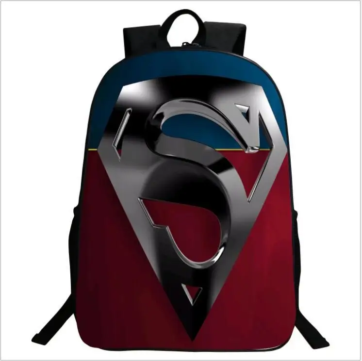 

Hot Mochilas Escolares Kids School Backpack Superman Baby Boy Bag Casual Children School Bags Superman Print