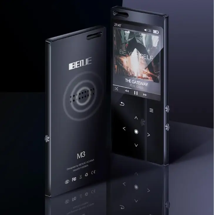 Оригинальный Bluetooth музыкальный плеер BENJIE M3 сенсорный Hifi MP3 с металлическим