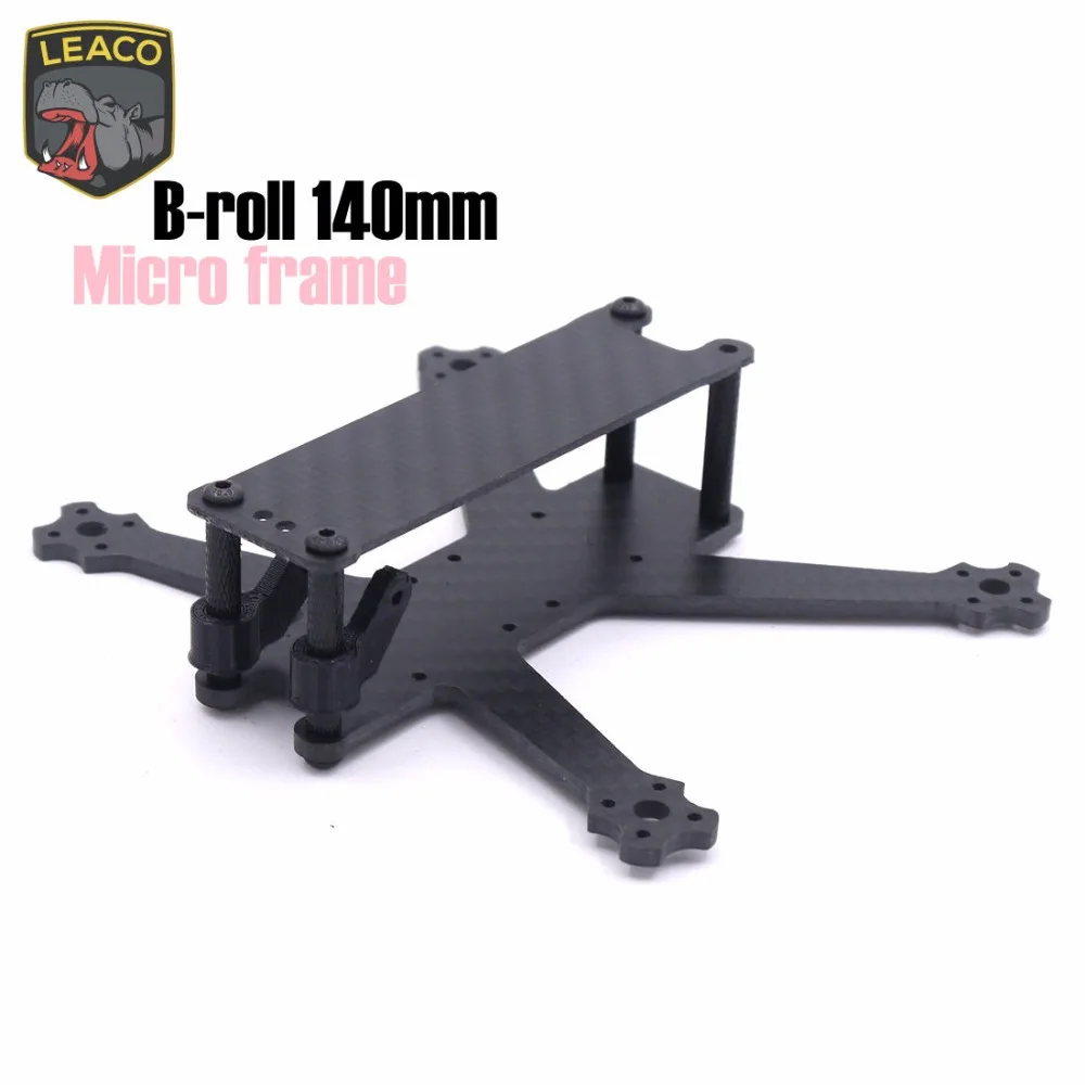 B-ROLL 140 мм Микро Мини карбоновая рамка для RunCam Сплит мини-камеры и 20 x стек