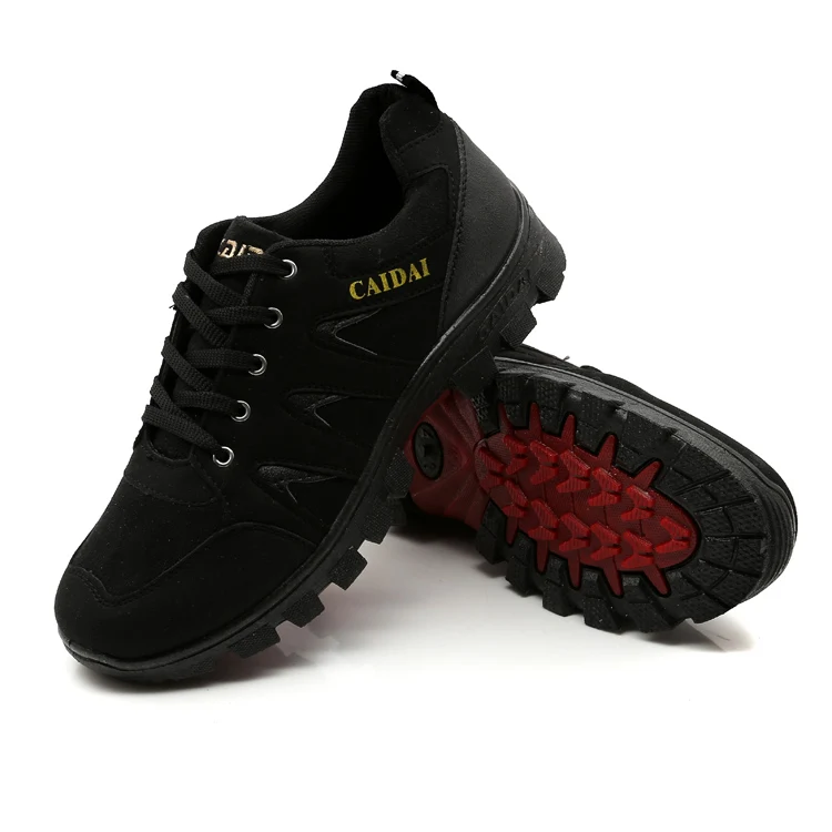 

2018 Men's Spring and Summer Work Shoes Outdoor Sneakers Solid Waterproof Travel Lightweight Non-slip shoes wearable men's shoes