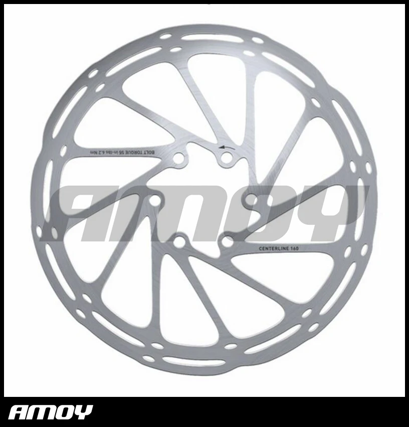 Wholesale at lease 20Pcs SUS 410 Material MTB Mountain Bike Disc Bicycle Brake Hydraulic road bike centerline disc rotor - Цвет: 160mm