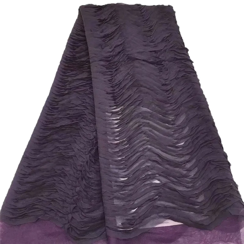 Popular French Net Lace African Fabric Nigeria High Quality African