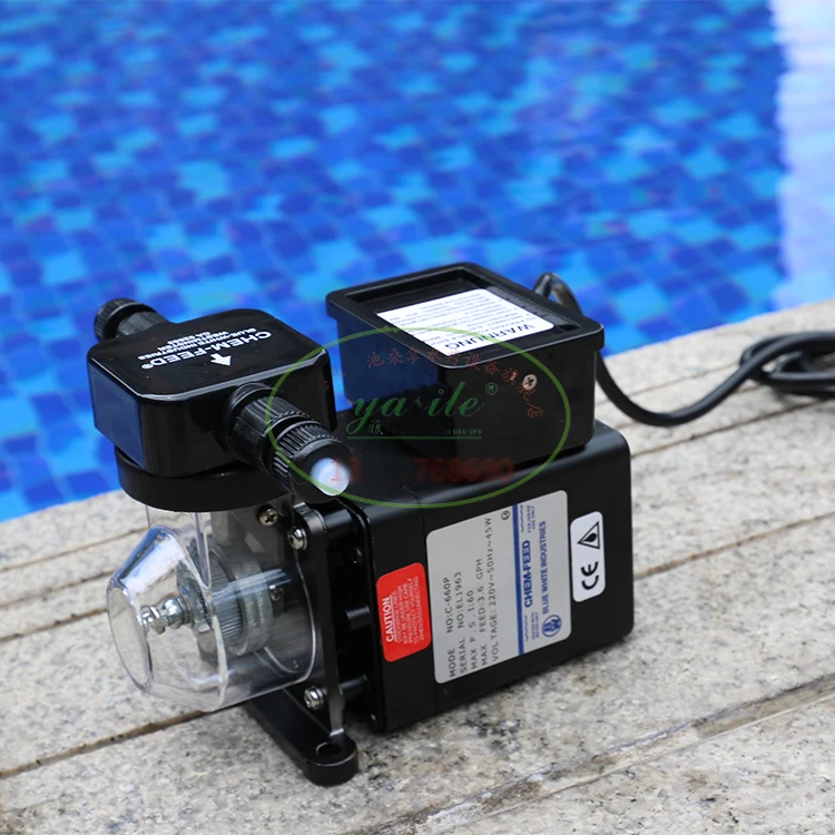 

BLUE WHITE swimming pool disinfection pump Dosing device C-660P automatic dosing pumps