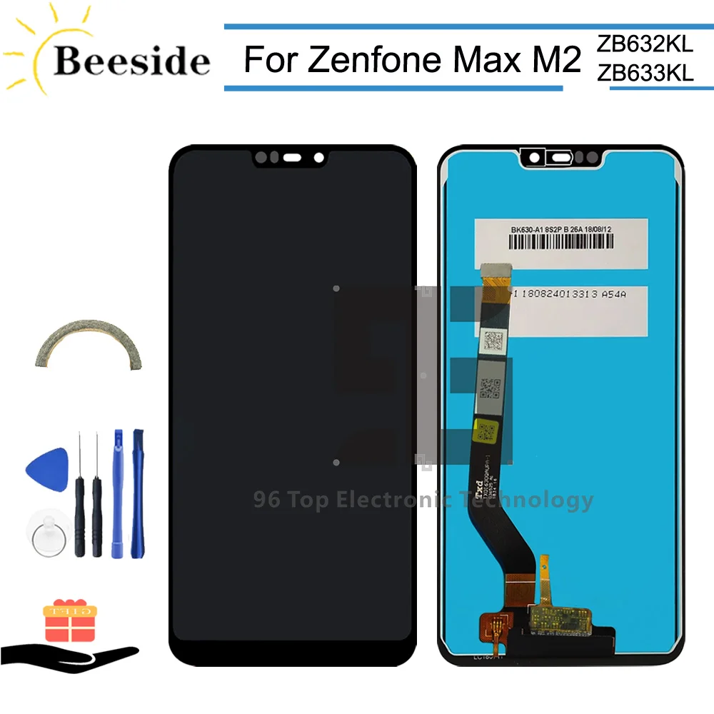 

AA+ Quality LCD 6.26'' For Asus Zenfone Max M2 ZB633KL / ZB632KL LCD Display Touch Screen Digitizer Assembly Replace