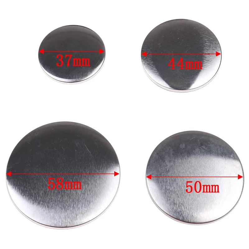 

100Pcs 4 size Pin Badge Button Parts Supplies For DIY Badge Craft Handmade Needwork Material Accessories For Clothing Making