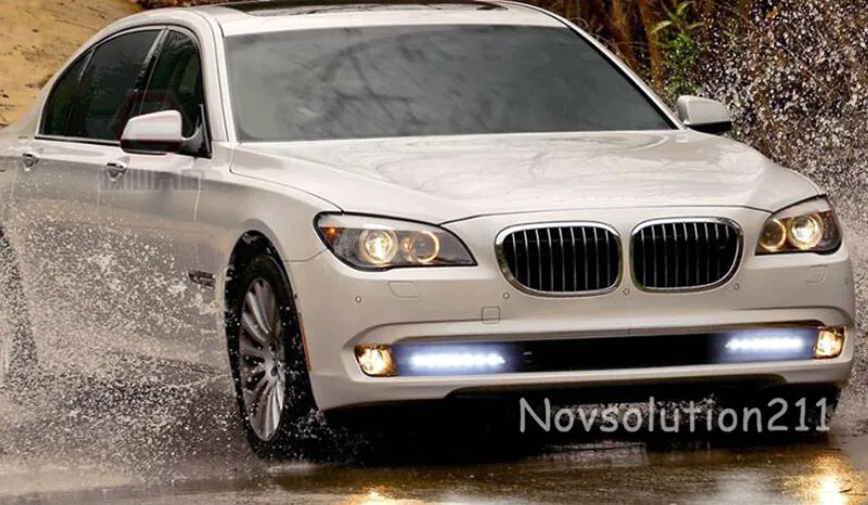 2 шт./компл. стайлинга автомобилей DRL дневного света Обложка для BMW 7 серии F01 2010 2011 2012 2013 2014 2015