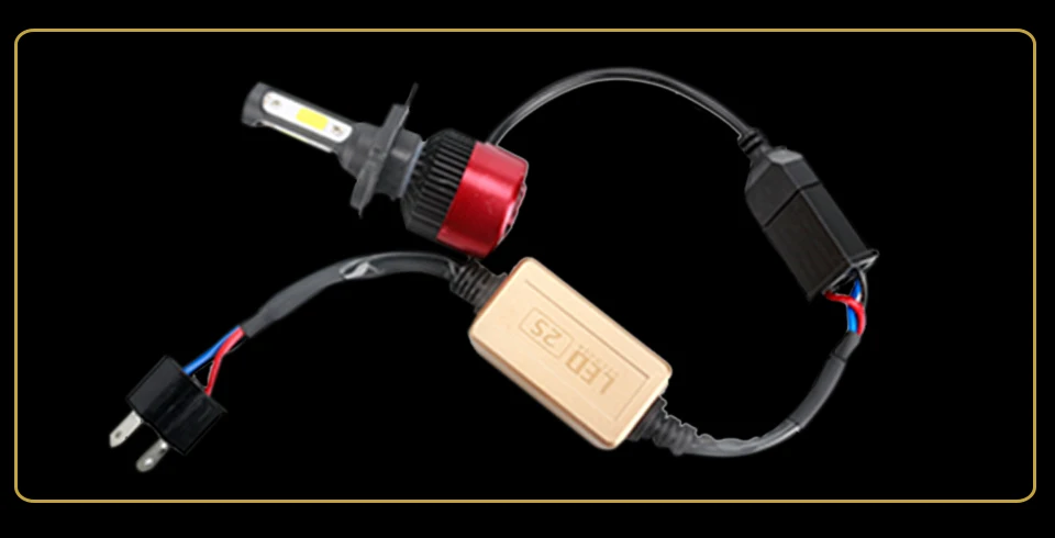 AcooSun, 2 шт., H1, H3, H7, H13, H4, фара, автомобильная нагрузка, электронное подавление ошибок, светодиодный декодер Canbus, проводка, декодер компенсатора, лампа