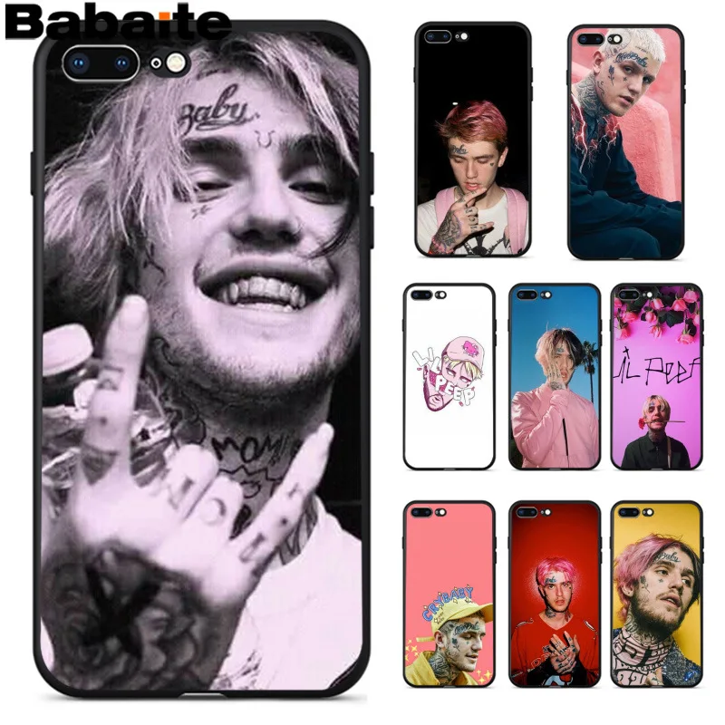 Babaite Lil Peep Lil Bo Peep узор ТПУ Мягкие аксессуары для телефонов Чехол для Apple iPhone 8 7 6 6S Plus X XS MAX 5 5S SE XR