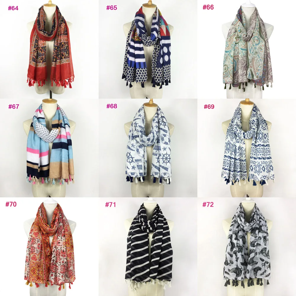 tassel scarf group 8