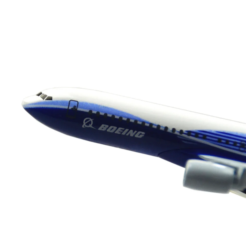 Lion blue airline red Boeing 737 модель самолета 16 см детский подарок на день рождения модели