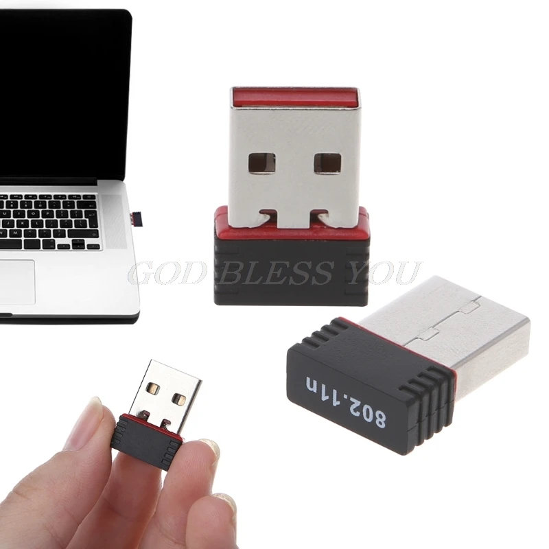 

Ralink RT5370 150Mbps Wireless LAN Adapter Networking Card 802.11 b/g/n 2.4GHz