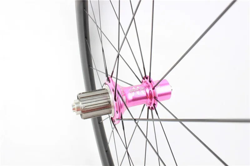 FSC50CM-25 White Industry T11 Sapim cx-ray spokes Pink (6)
