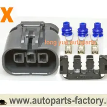 Longyue 2 шт. 3-сторонний выход R32 RB20/25, R33 S1 RB25 и RB26 положения дроссельной заслонки Сенсор TPS соединитель