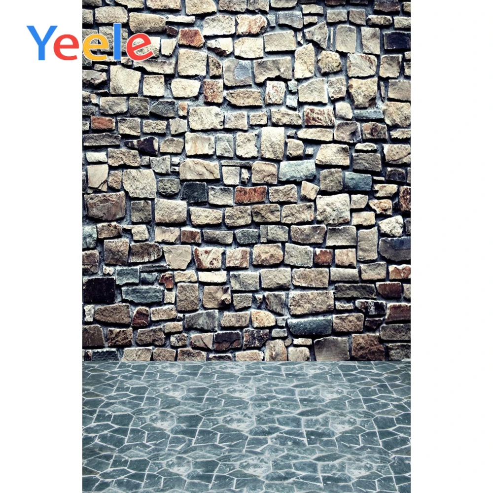 

Yeele Stone Brick Wall Photographic Backdrops Scene Baby Children Photography Backgrounds Dark Portrait For Home Photo Studio