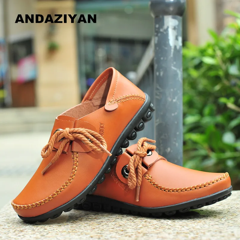 

New flat leather shoes casual Korean version of the wild flat student shoes women