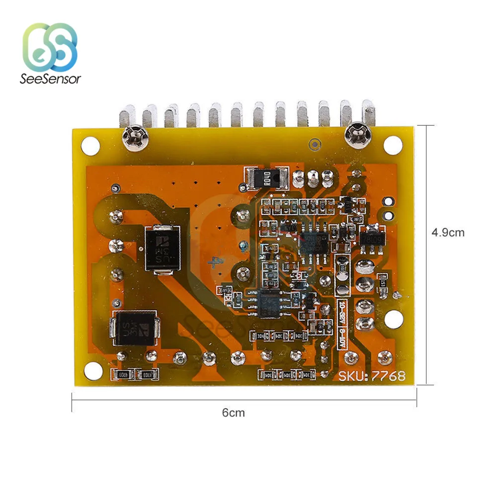 DC 8V 32V to 45V 390V ZVS Повышающий Модуль высокого напряжения плата преобразователя