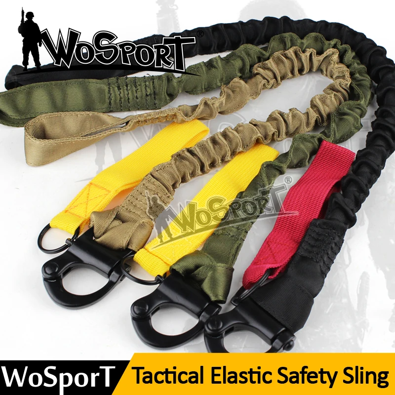WoSporT Tactical Protective Sling Military bing Safety Nylon Line
