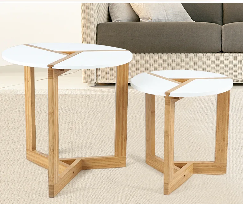 Creative Coffee Table Living room round tea table Side tables
