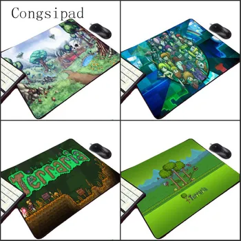 

Congsipad So Cool Creative Game Image Terraria Wallpaper Diy Print Rubber Mouse Pad for Decorate Tabletop Gaming Player GamerMat