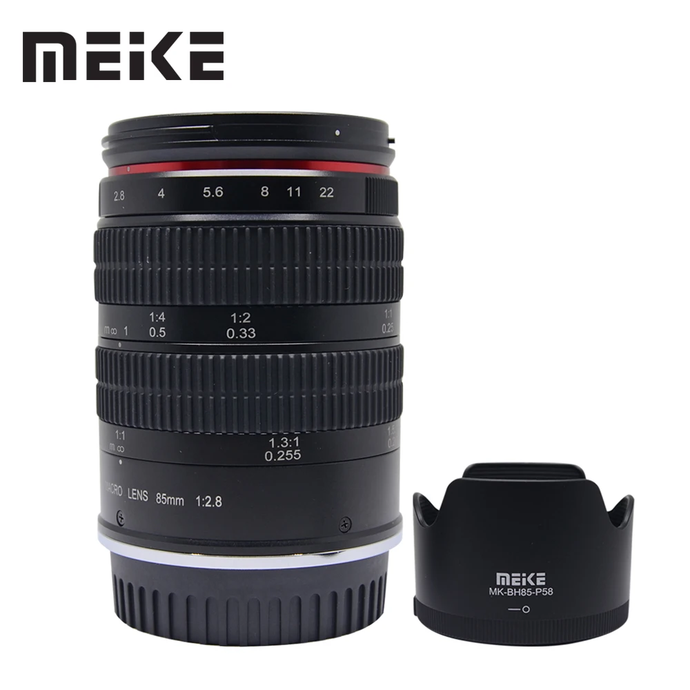 Meike MK-85mm F/2,8 Full Frame APS-C супер MediumTelephoto макрообъектив для Canon EF-Mount DSLR камера