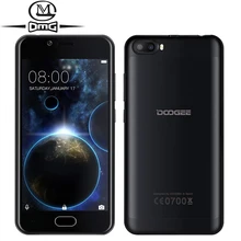 DOOGEE Shoot 2 Android 7.0 3G WCDMA Mobile Phone 5.0 Inch MTK6580 Quad-core 2GB RAM 16GB ROM Front Fingerprint Smartphone