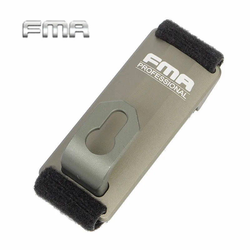 

FMA Airsoft Aluminum Shoulder Mount Sling Strap Fixed Hook Clip Molle Chest Rig Outdoor Military Tactical Vest Accessory TB1150