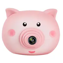 Детская камера Милая мультяшная свинья цифровая камера 1200 Вт пикселей 2,3 дюймов HD экран Спортивная HD камера мультфильм Маленькая свинья SLR игрушки