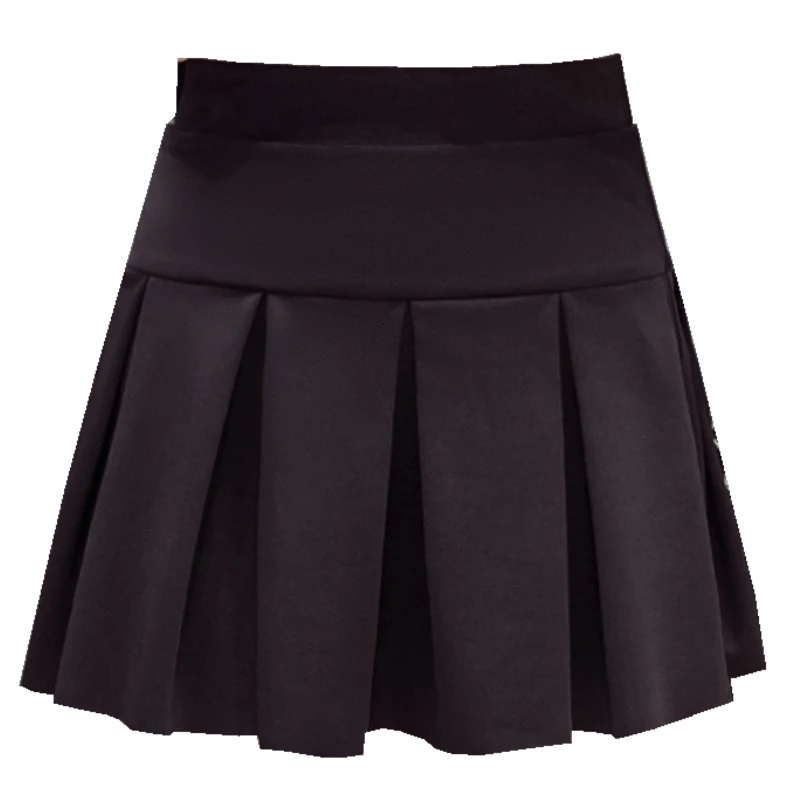 American School Style Fashion Women elegant half Pleated mini Skirts