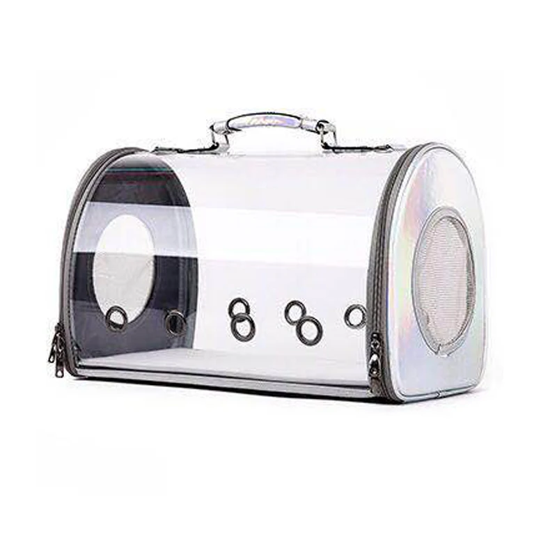 

Breathable Summer Capsule Transparent Tote Out-of-port Portable Pet Cat and Dog Bag Folding Cat Cage Pet Out Bag Dog Backpack