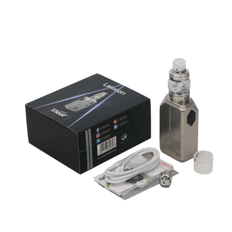 Eleaf Lexicon с Элло Дуро ПММА 235 Вт комплект емкостью 6 5 мл электронная сигарета eleaf
