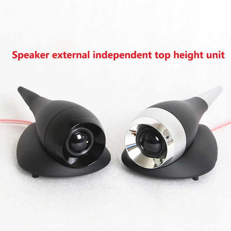 10pcs Speaker external top tweeter HIFI external independent tweeter 25 core black bright silk film treble