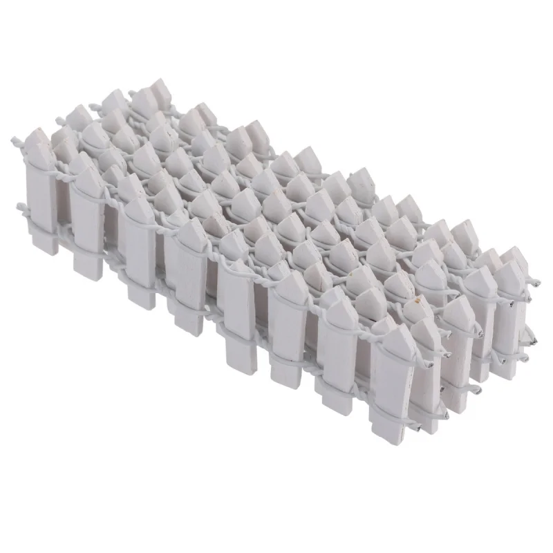 

10Pcs/Lot Wooden Mini World Landscaping Decorative Micro Artificial Bendable Small Fence Wholesale