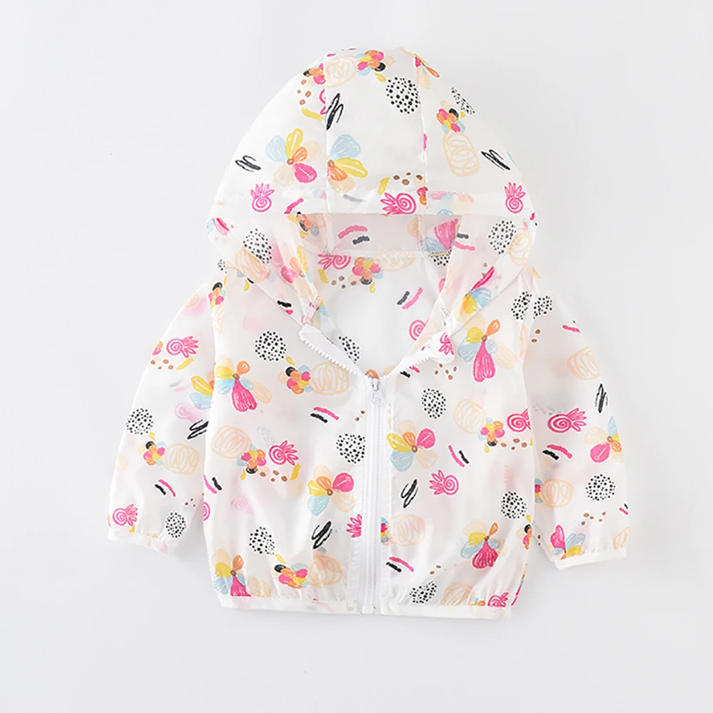 JN18807 Summer Multicolor Boy Girls Sun UV Protection Coat Kids Rash