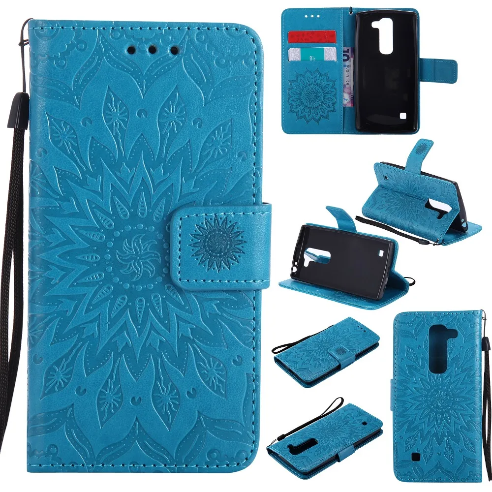 

Phone Flip Cover Cases For fundas coque LG Spirit 4G LTE case H440Y H420 H422 H440N Case for LG Spirit 4G case +Card Holder
