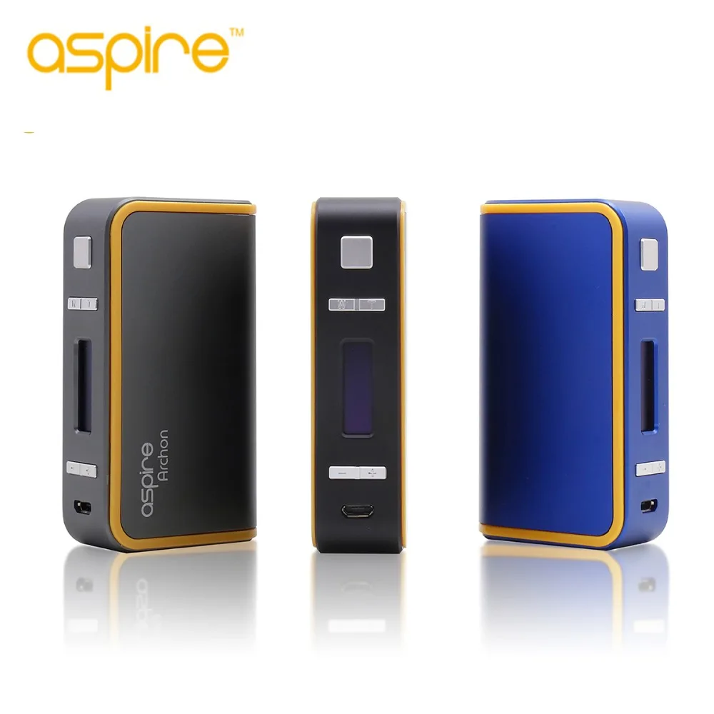 

Original Aspire Archon Box Mod Electronic Cigarette 18650 Rechargeable Battery Charger Pack Vape Kit 150W Mechanical Accumulator